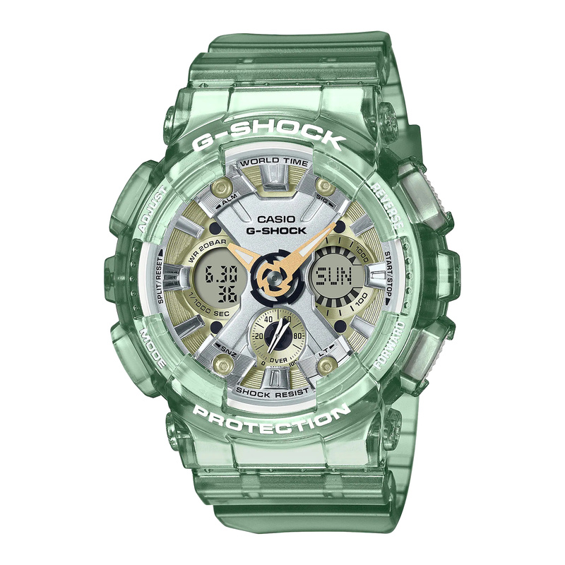 Uniwersalny Zegarek CASIO model GMAS120GS3AER (49 × 45.9 × 15.8 mm)