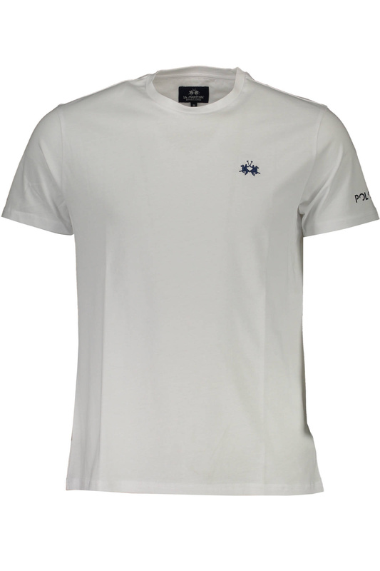 LA MARTINA WHITE MEN&#39;S SHORT SLEEVE T-SHIRT