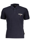 NAPAPIJRI MEN's SHORT SLEEVED POLO SHIRT BLUE