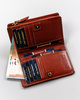 Leather's wallet RFID PETERSON PTN 2550-BO