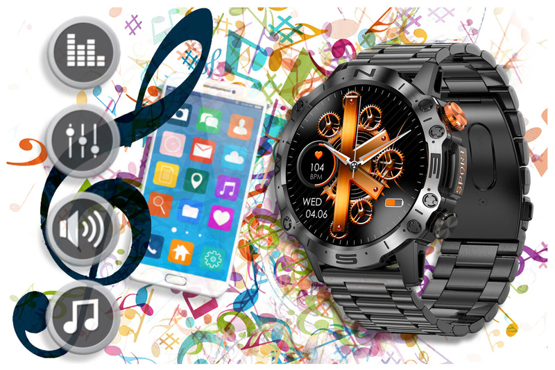 Multifunktionale und stylische SMARTWATCH MEN'S GRAVITY