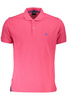 US GRAND POLO PINK MEN&#39;S SHORT SLEEVED POLO SHIRT