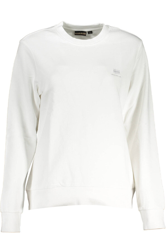 NAPAPIJRI SWEATSHIRT WITHOUT ZIP WOMAN WHITE