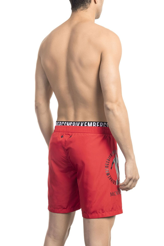 Swimwear Marke Bikkembergs Beachwear Modell BKK1MBM07 Farbe Rot. Bekleidung Herren. Saison: