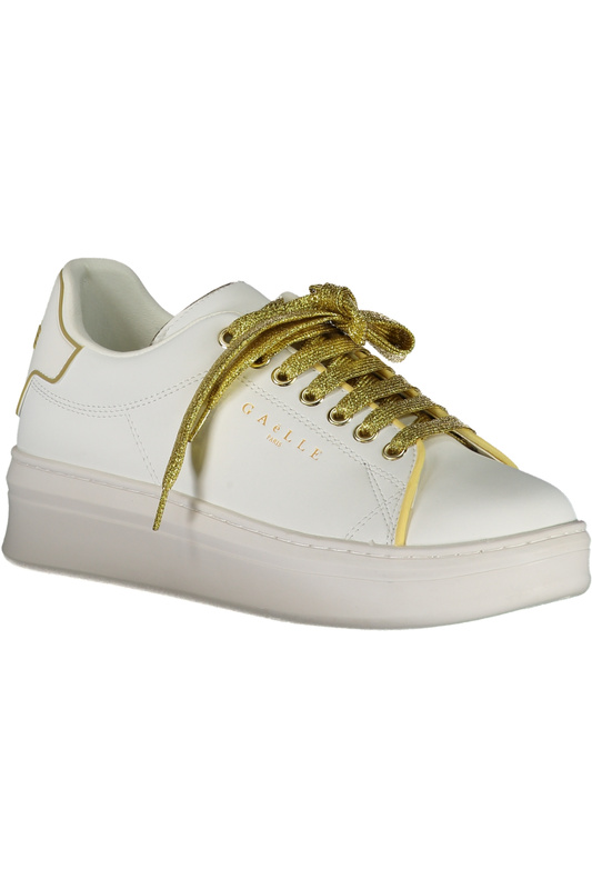 GAELLE PARIS WHITE WOMEN&#39;S SPORTS SHOES