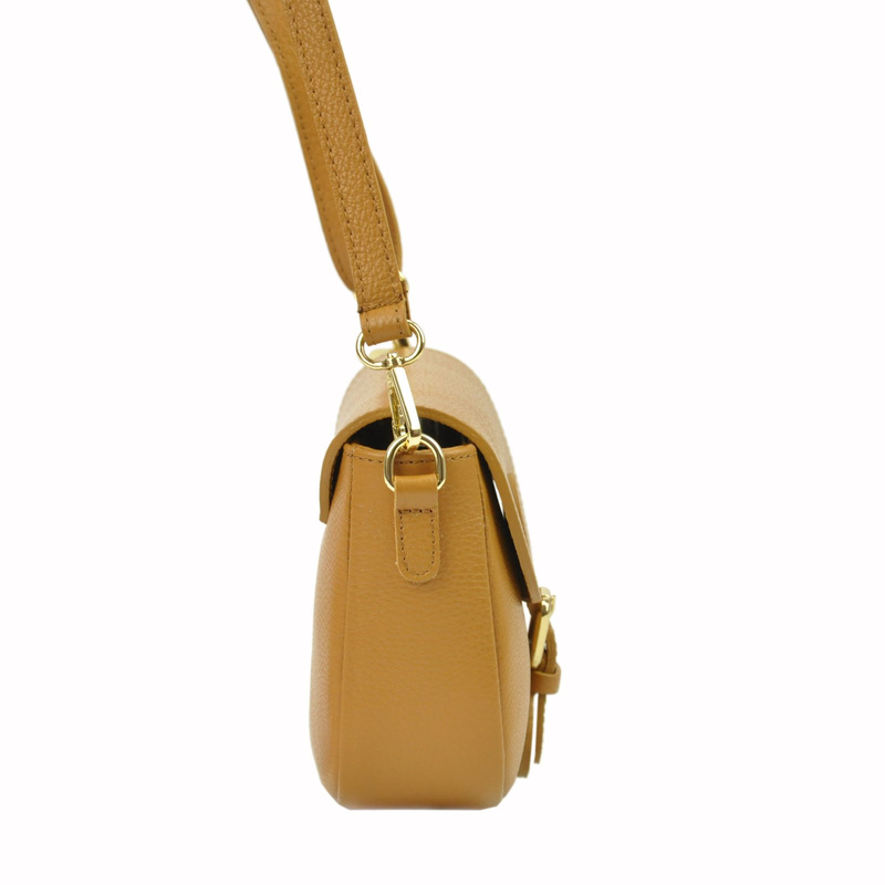 Damen Echtleder Handtasche Luka 19-59 DOLLARO GOLD