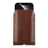 Leather men's pen case SA12 DEEP RED