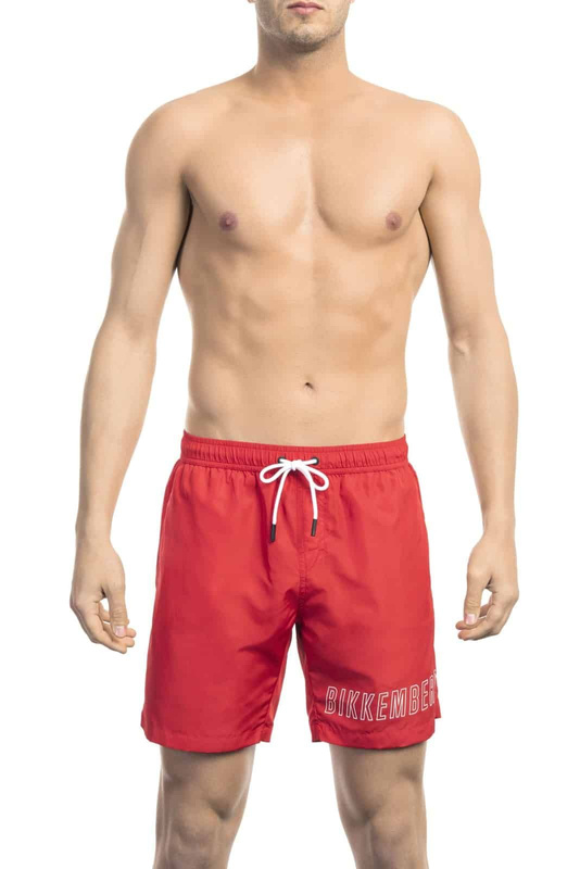 Swimwear Marke Bikkembergs Beachwear Modell BKK1MBM01 Farbe Rot. Bekleidung Herren. Saison: