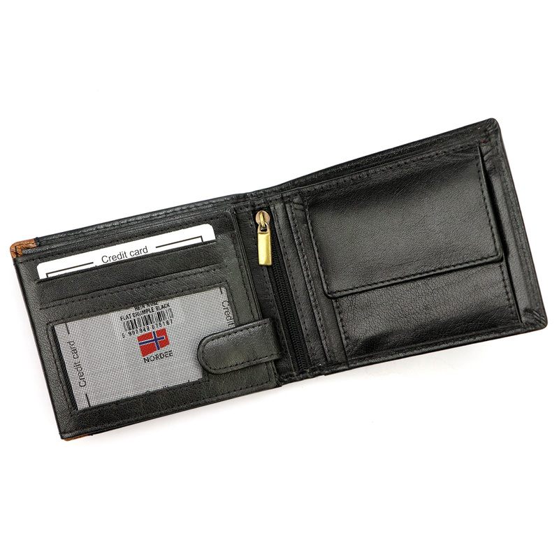 Practical stylish leather men's wallet Nordee