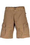 GANT BROWN MEN&#39;S BERMUDA TROUSERS