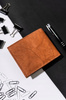 A roomy men's leather wallet by Always Wild