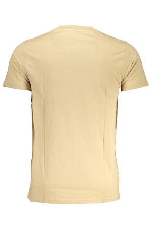 CAVALLI CLASS HERREN-KURZÄRMELIGES T-SHIRT BEIGE