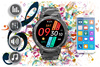 Men's SMARTWATCH Rubicon RNCF08 - CALL MAKING - BLUETOOTH CALL - 4GB MP3 PLAYER (sr053a)