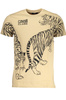 CAVALLI CLASS HERREN-KURZÄRMELIGES T-SHIRT BEIGE