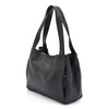 Leather shoulder bag classic stylish large