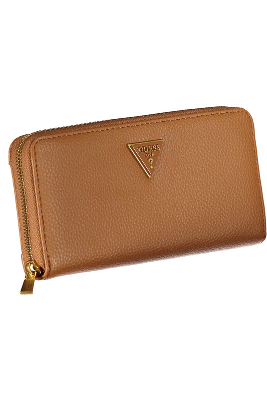 GUESS JEANS WOMEN&#39;S WALLET BROWN