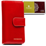 Elegant women's vertical wallet Peterson RFID