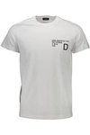 DIESEL WHITE MEN&#39;S SHORT SLEEVE T-SHIRT