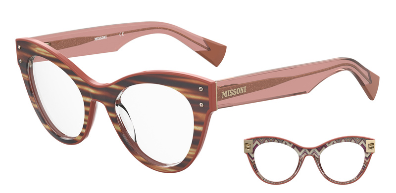 GLASSES MISSONI WOMEN MIS-0065-ONS (Szkło/Zausznik/Mostek) 50/20/145 mm)