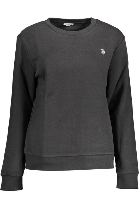 US BLACK POLO SWEATSHIRT WITHOUT ZIP