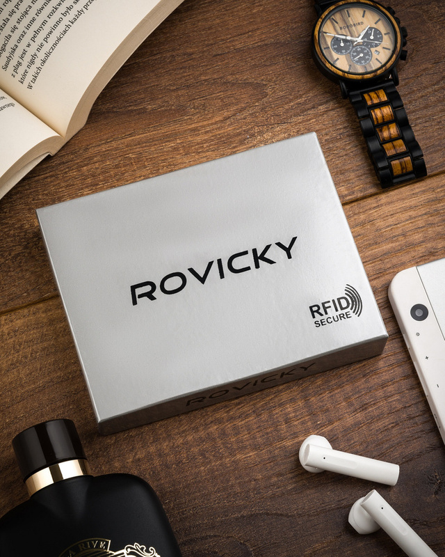 Leather case RFID ROVICKY CPR-039-BAR