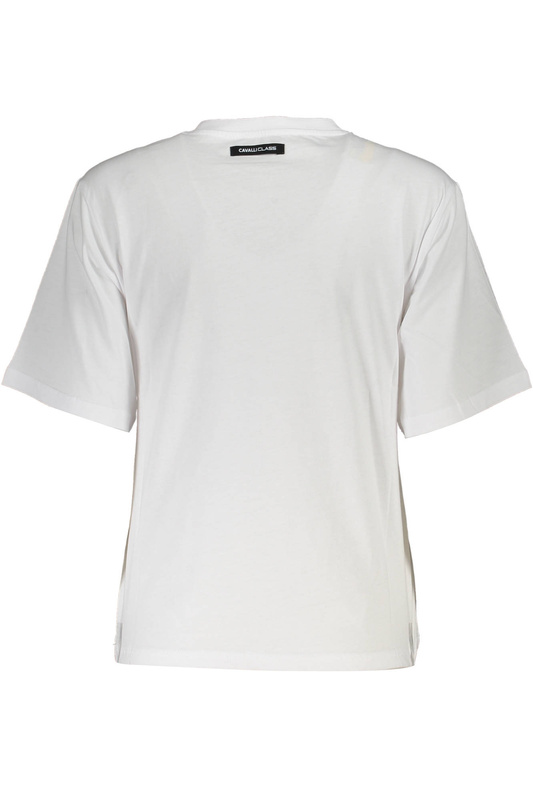 CAVALLI CLASS T-SHIRT SHORT SLEEVE WOMAN WHITE