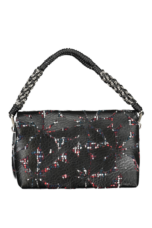 Women's designer messenger bag with flowers DESIGUAL