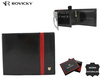 Portfel męski skórzany 22320-RVTP BLACK+RED