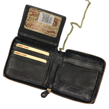 Men's genuine leather wallet Route 66 CBL DESIGD 1556 OLDRU