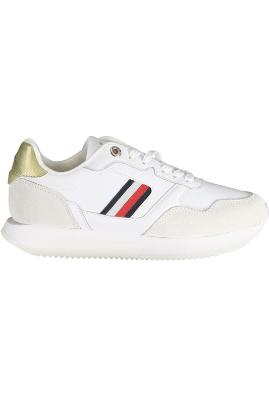 TOMMY HILFIGER WHITE WOMEN&#39;S SPORTS SHOES