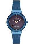 G. ROSSI WATCH - 11184B-6F3 (zg785f) blue/violet + BOX