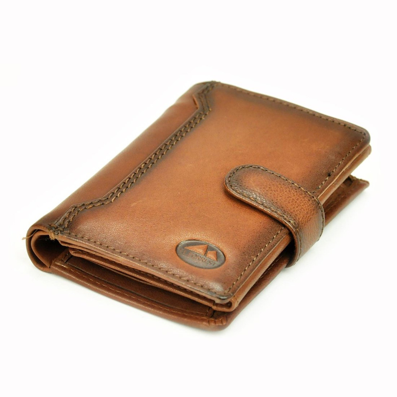 Men's genuine leather wallet EL FORREST 988-623 RFID