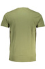 CAVALLI CLASS GREEN MEN&#39;S SHORT SLEEVED T-SHIRT