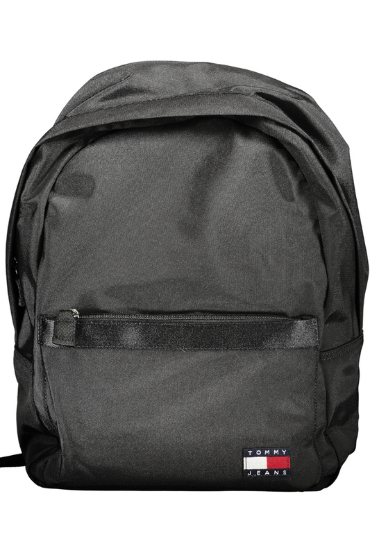 TOMMY HILFIGER MEN&#39;S BLACK BACKPACK