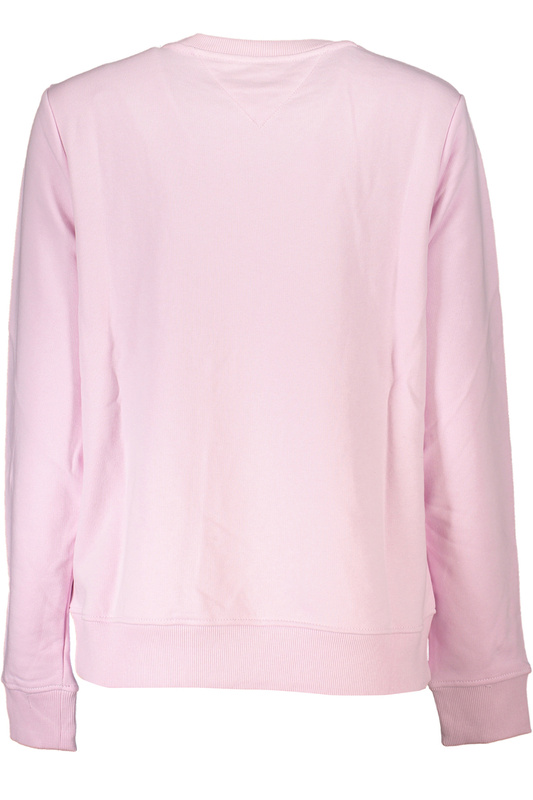 TOMMY HILFIGER WOMEN'S PINK ZIPLESS SWEATSHIRT