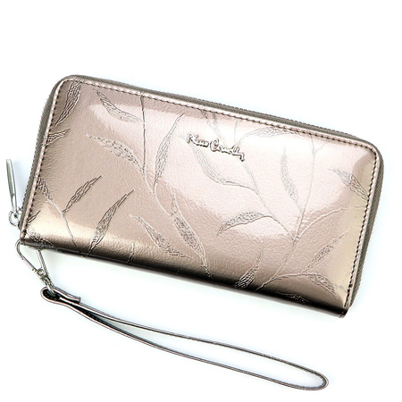 Women's wallet with a plant pattern by Pierre Cardin