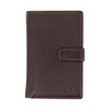 Large women's wallet Nappa Amelia by Nuvola Pelle made in soft leather with external button closure. Coin pocket and 12 card slots.