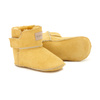 KIKO children's leather slip-on insulated slippers