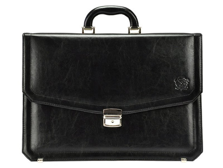 Men's genuine leather briefcase Stefania B622 BY