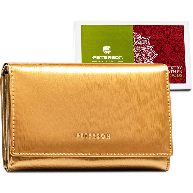 A sleek women's leather purse from Peterson