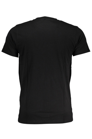 CAVALLI CLASS HERREN-KURZARM-T-SHIRT SCHWARZ