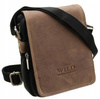 Men's leather shoulder bag Always Wild