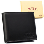 Leather classic spacious men's Wild wallet