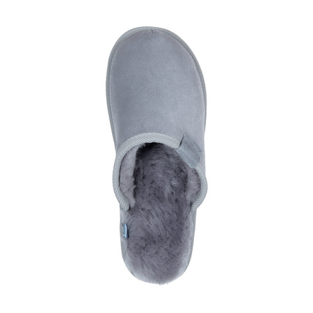 Home men's natural sheepskin slippers