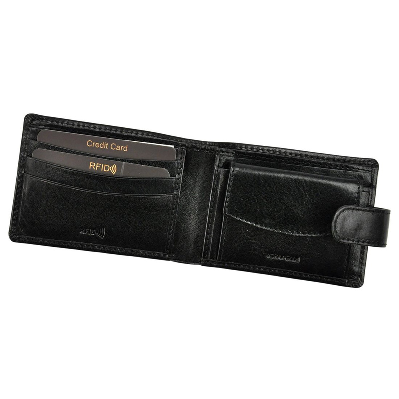 Men's genuine leather wallet Mato Grosso 0711/17-60 RFID