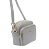 Women's genuine leather handbag MiaMore 01-062 DOLLARO GOLD