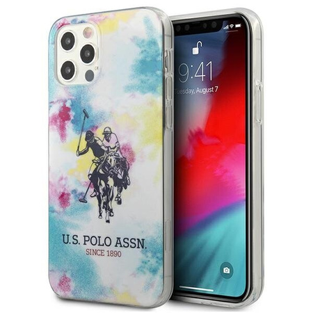 US Polo USHCP12LPCUSML iPhone 12 Pro Max 6,7" multicolor Tie & Dye Collection