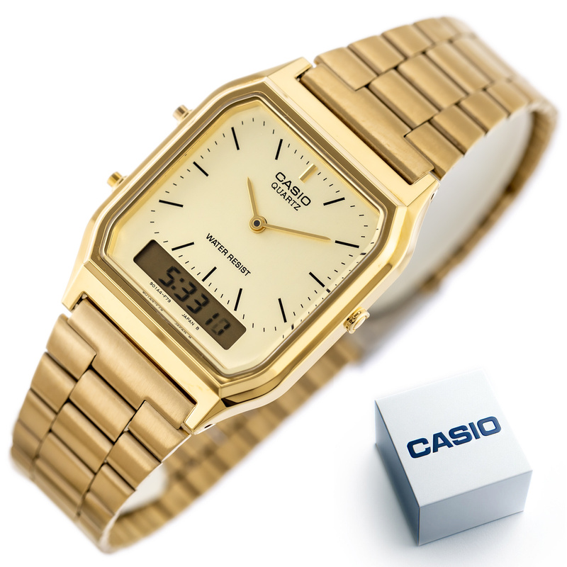 ZEGAREK UNISEX CASIO AQ-230GA-9DMQYES Vintage Maxi + BOX