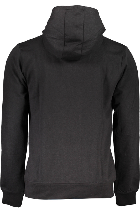 GIAN MARCO VENTURI BLACK MAN SWEATSHIRT WITHOUT ZIP