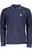 NORTH SAILS MEN&#39;S LONG SLEEVED POLO SHIRT BLUE